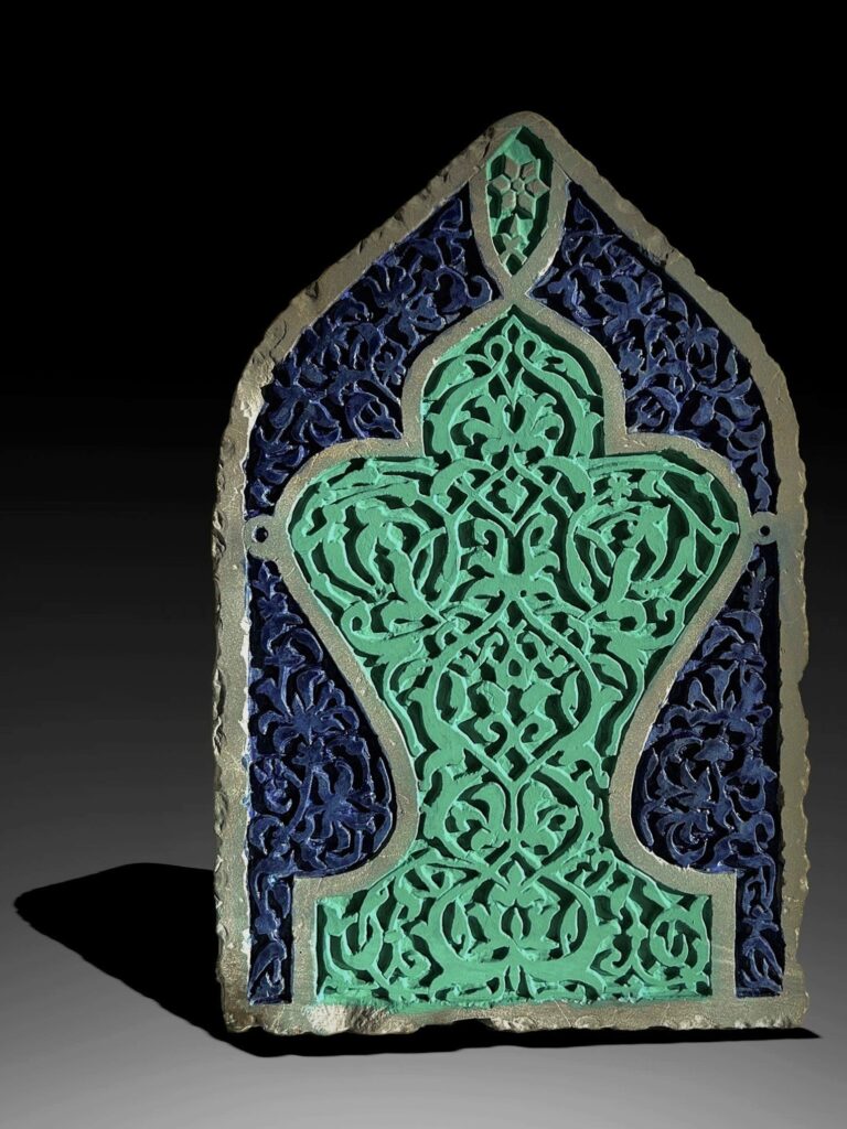 Rock Panel Cladding Islamic Pattern AN EXTRAORDINARY ISLAMIC RARE AND DEEPLY CARVED STONE PANEL - Hatefi ...